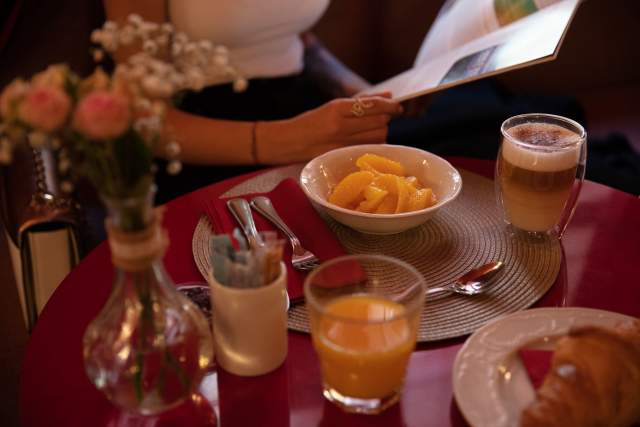 petit déjeuner de l'hôtel Le Cavendish · Boutique Hotel Cannes 