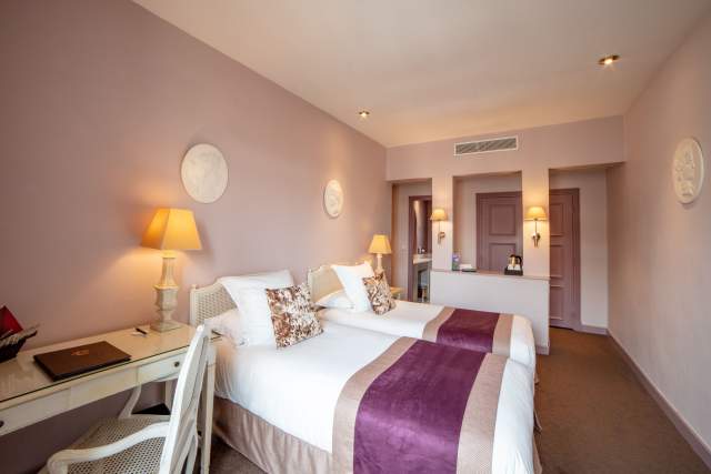 chambre de l'hôtel Le Cavendish · Boutique Hotel Cannes 