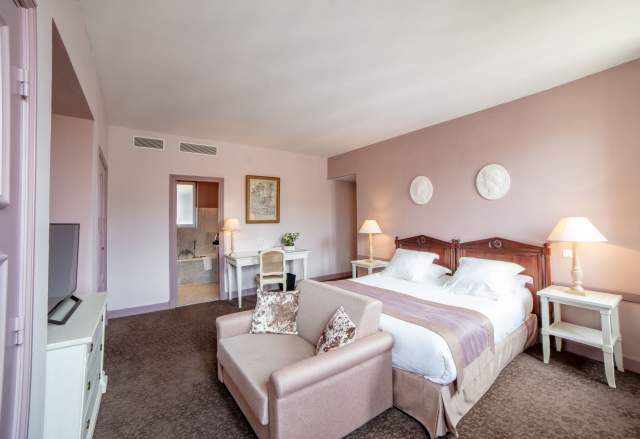 chambre de l'hôtel Le Cavendish · Boutique Hotel Cannes 