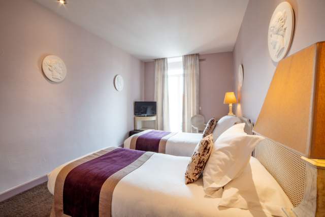 chambre de l'hôtel Le Cavendish · Boutique Hotel Cannes 